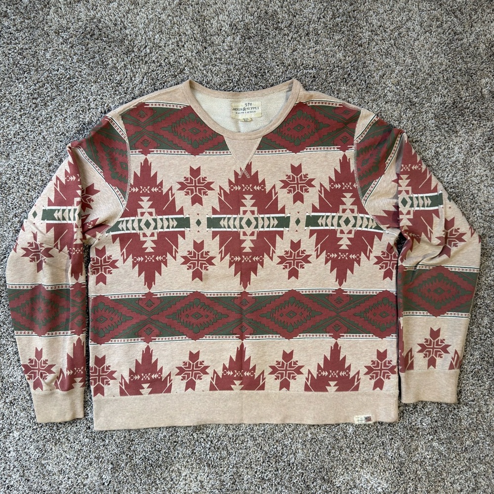 Denim & Supply Ralph Lauren Sweater - Printed - XXL